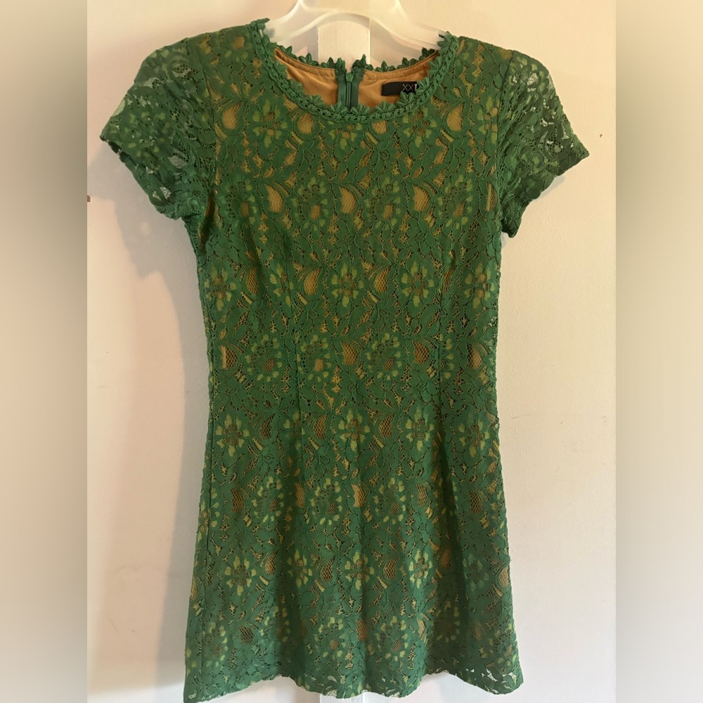 Green Lace Dress